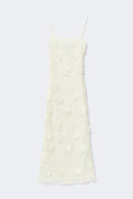 Broderad maxiklänning